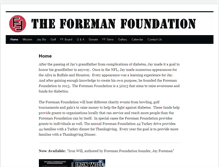 Tablet Screenshot of foreman-foundation.com